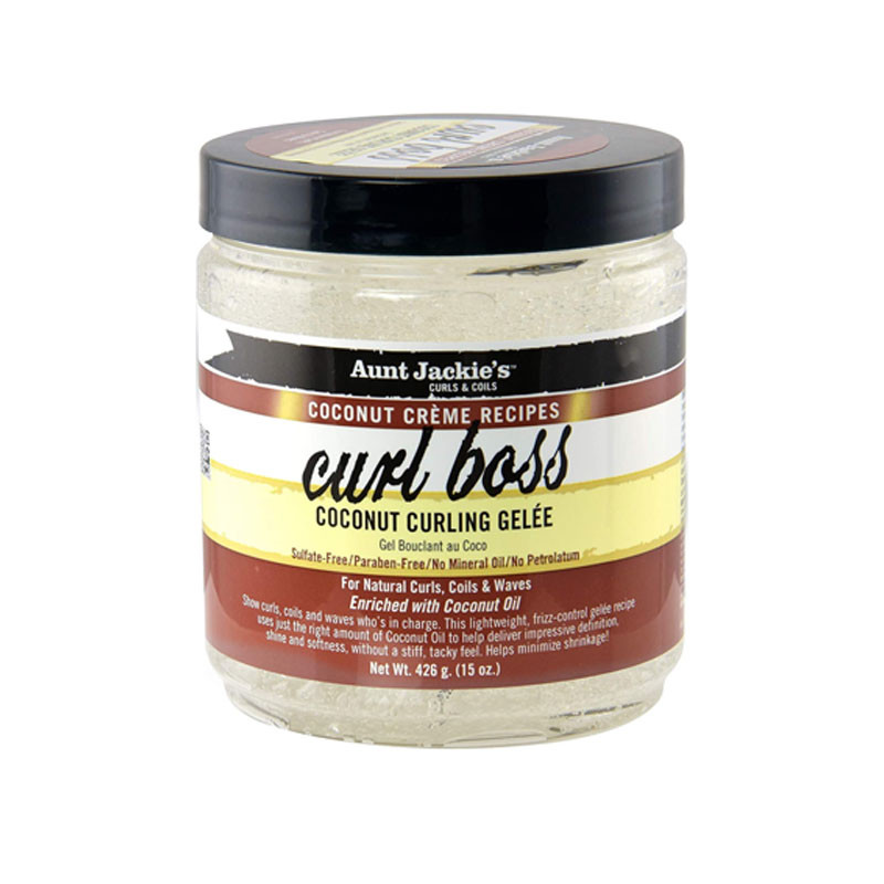 Aunt Jackie's Gelee Modellante Ricci Crema al Cocco Curl Boss di Zia Jackie (426g)
