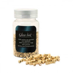 Bifull Anelli Alluminio Biondi 1000 pz.