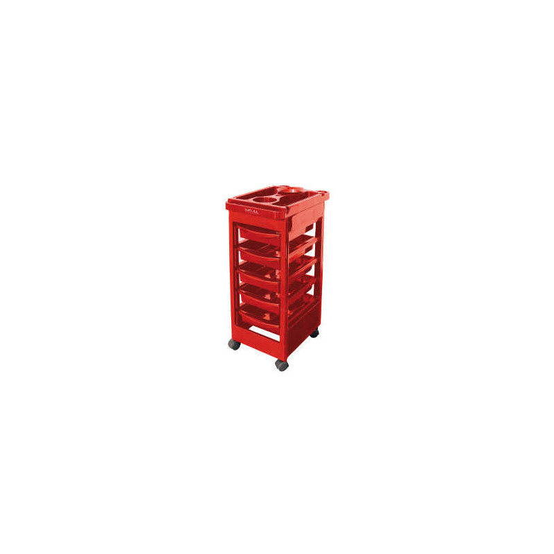 Bifull Carrello Ausiliario Multifunzionale Chloe Rosso