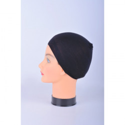 Bifull Parrucca con Cappuccio Fascia Larga Nera