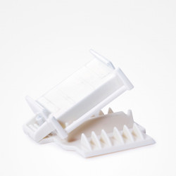 Bifull Cat Rifinitore per Doppie Punte Accessorio Bianco