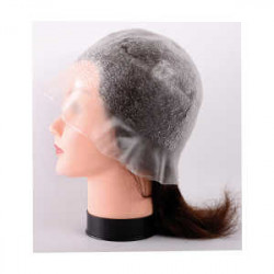 Bifull Cappello Trasparente con Accenti Floreali