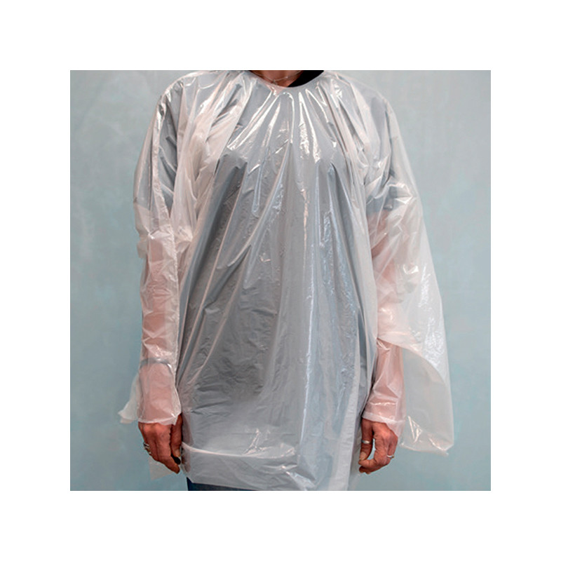 Bifull Kimoponcho Polietilene Bianco Taglia M (CONFEZIONE DA 25 Unità)