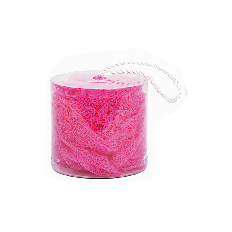 Bifull Mimos Spugna da Bagno a Rete Fucsia