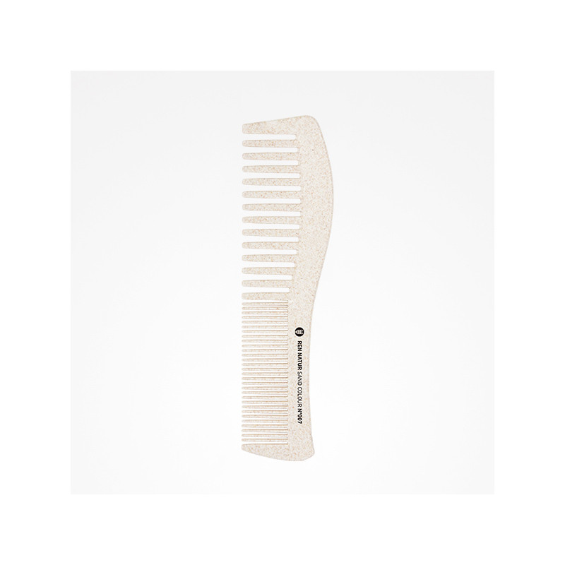 Bifull Pettine Doppio Uso Ren Natur Colore Sabbia Pettine N.07