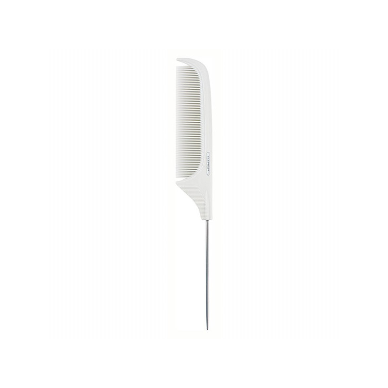 Pettine Bifull Premium Line N.2 Punta Metallica Policarbonato Beige