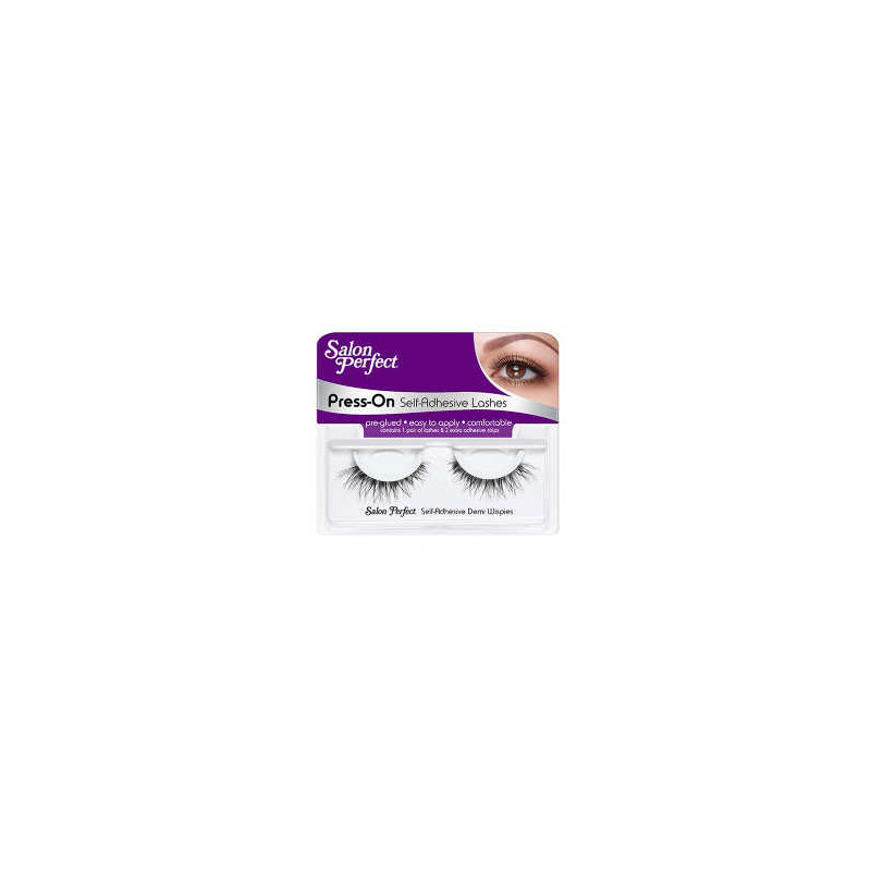 Bifull Ciglia Autoadesive Complete Demi Wispies Nere (Perfettamente a Pressione)