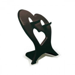 Bifull Porta per Esposizione Nero