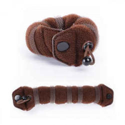 Bifull Riempitivo Grande Marrone per Chignon