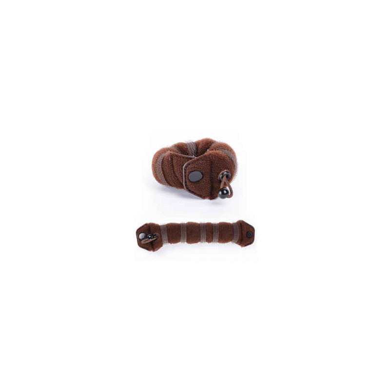 Bifull Riempitivo Grande Marrone per Chignon