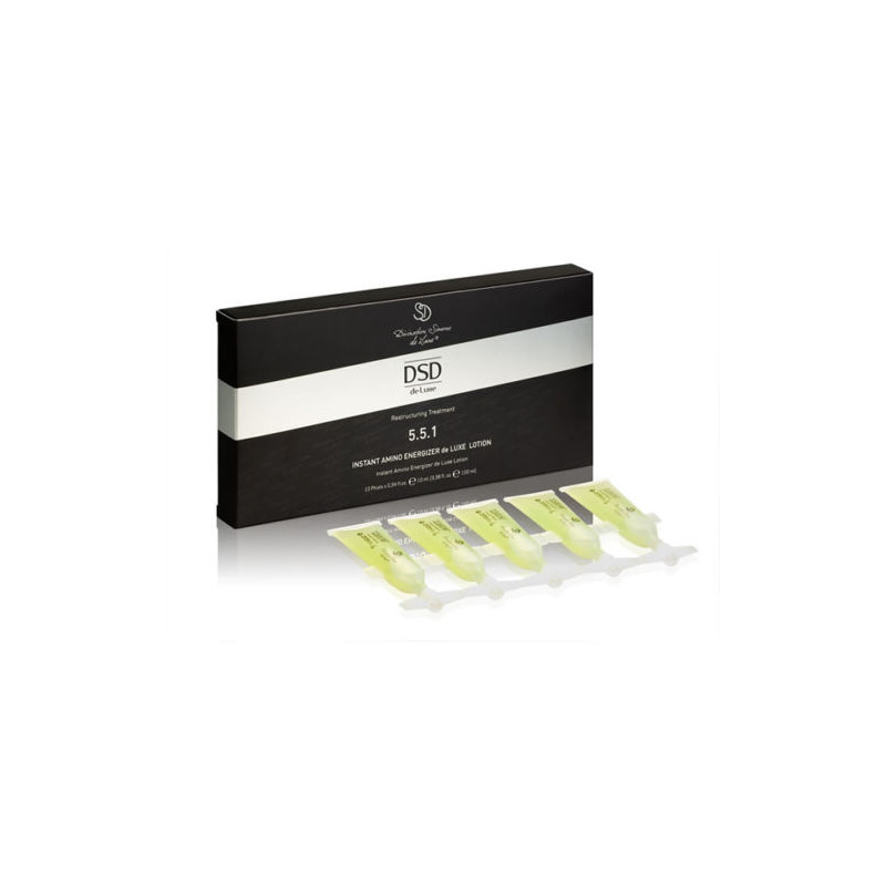 DSD de Luxe Trattamento Ristrutturante Instant Amino Energizer di Luxe Lozione 5.5.1 (10x10ml)