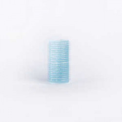 Bifull Velcro Curl Blu Pastello 28 mm 12 pz.