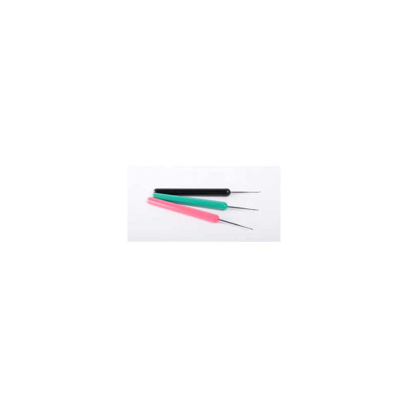 Bifull Set di Uncinetti per Ciocche 0.75 Mm-1.00 Mm-1.25 Mm