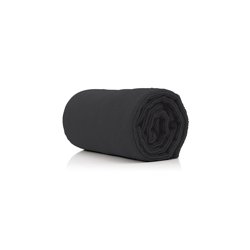 Asciugamano Bifull Nero in Cotone Riciclato 90x50