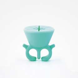 Bifull Topfinger Verde Anello Supporto Smalto