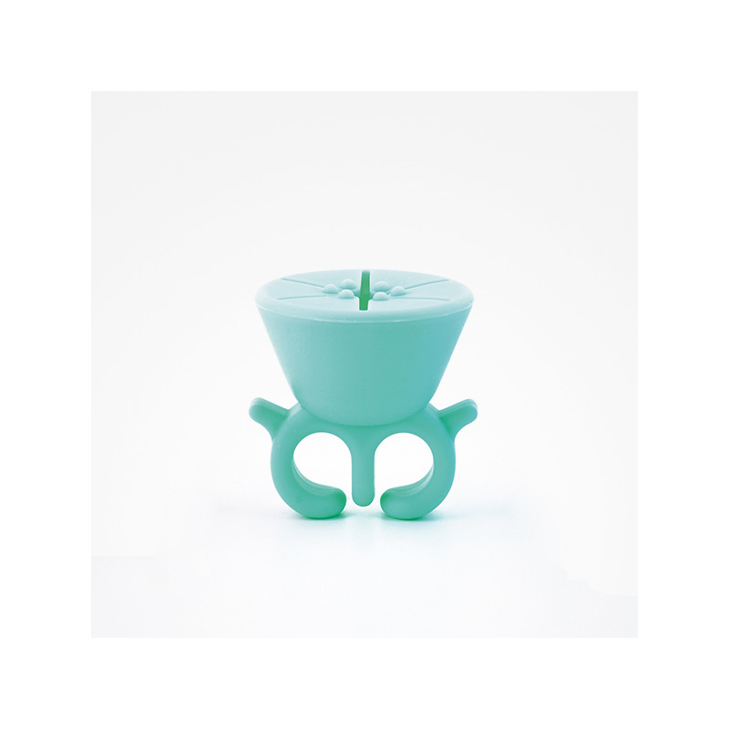 Bifull Topfinger Verde Anello Supporto Smalto