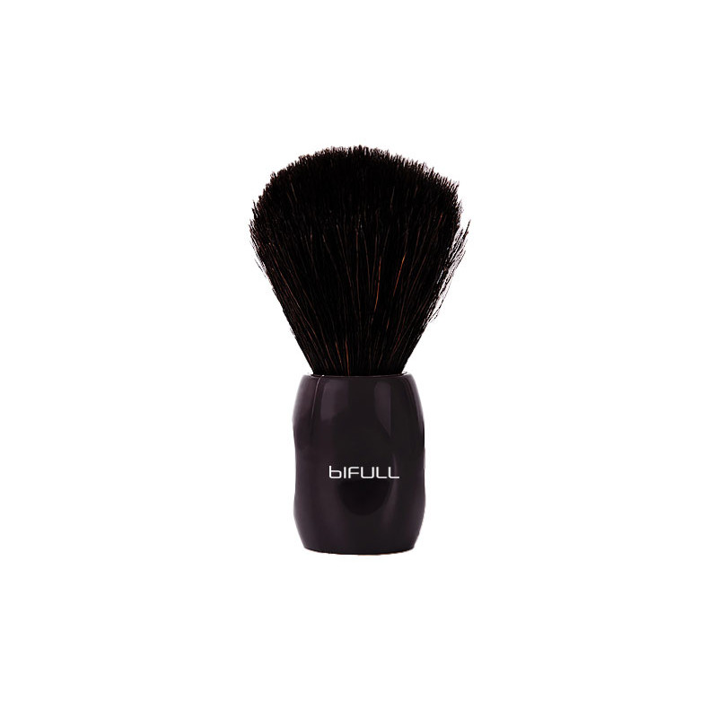 Bifull Pennello da barba Manico in plastica Pelo di cavallo nero