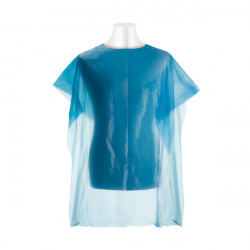 Bifull Mantella Monouso in Polietilene 90x115cm Blu Tella