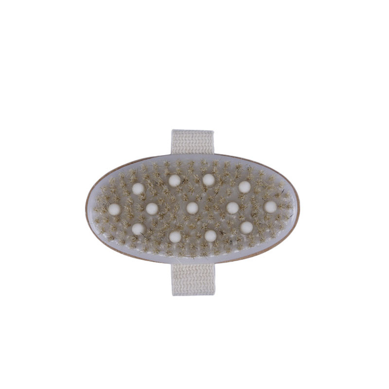 Bifull Spazzola Ovale con Sfere Integrate Terapia del Legno