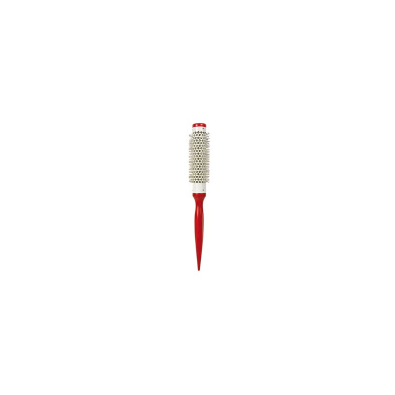 Bifull Spazzola Termica Coda Fine Legno Rosso N.25