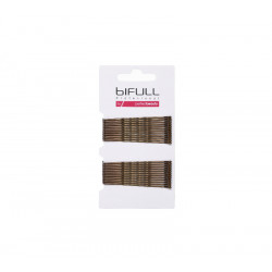 Bifull Clip Ondulata 59mm Bronzo Cartone 24 Pezzi
