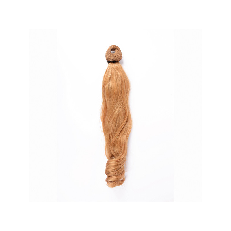 Bifull Coda di cavallo riccia 50cm Modello 27hy Biondo dorato chiaro
