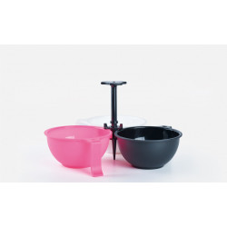 Bifull Comfort Kit Set di 3 Ciotole Colorate con Supporto