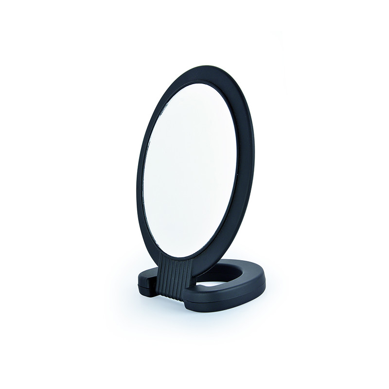 Bifull Specchio a conchiglia Nero 12,3cm Supporto multifunzionale