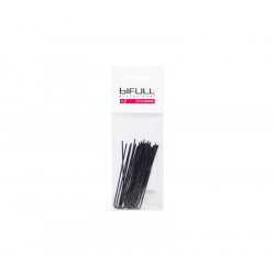 Bifull Fermagli per Capelli Chignon 67mm Neri Confezione da 20