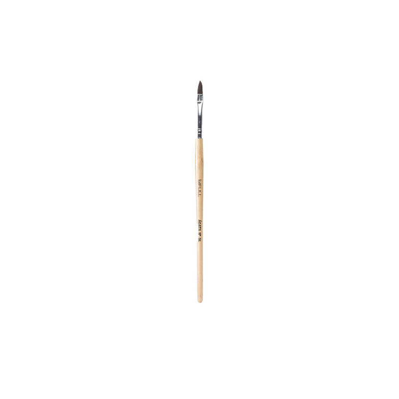 Pennello per manicure in acrilico Bifull Agata N.06