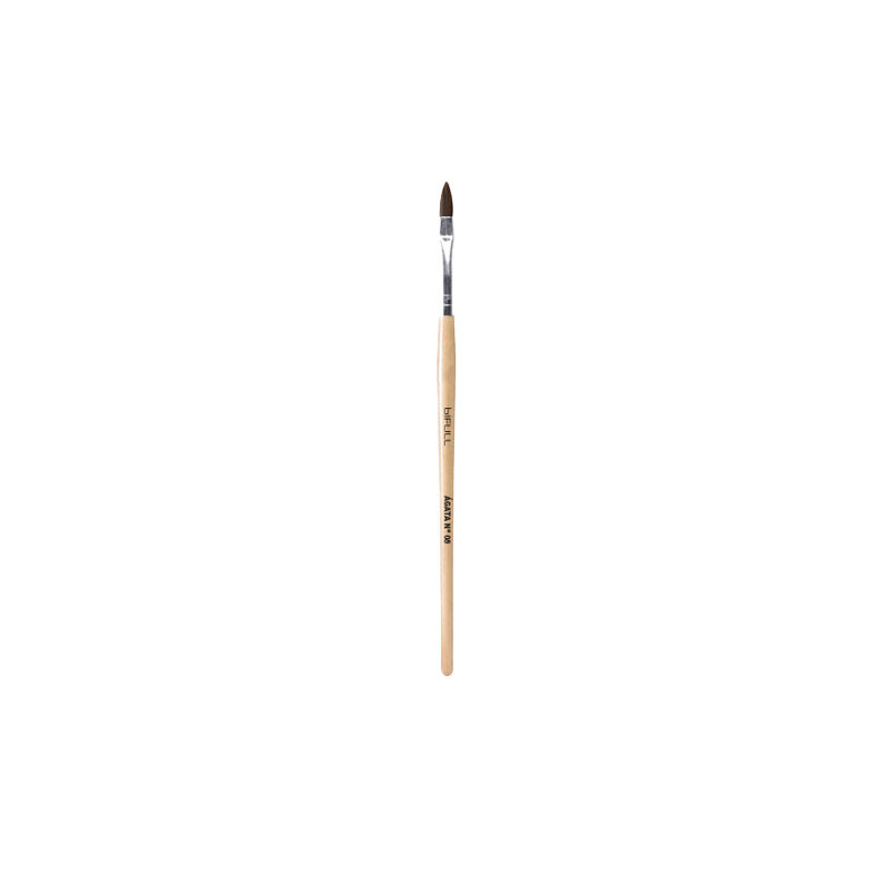 Bifull Pennello per Manicure Acrilico Agata N.08