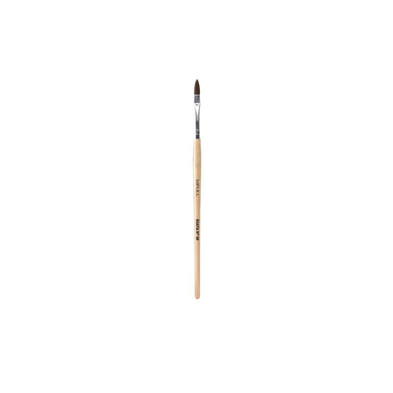 Pennello per manicure in acrilico Bifull Agata N.10