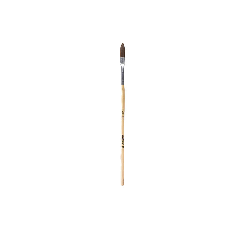 Pennello per manicure in acrilico Bifull Agata N.12