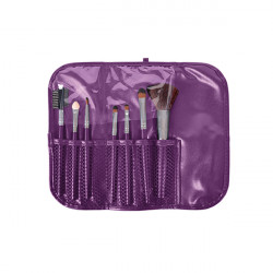 Bifull Set Case 7 Pennelli per Trucco Tika Viola