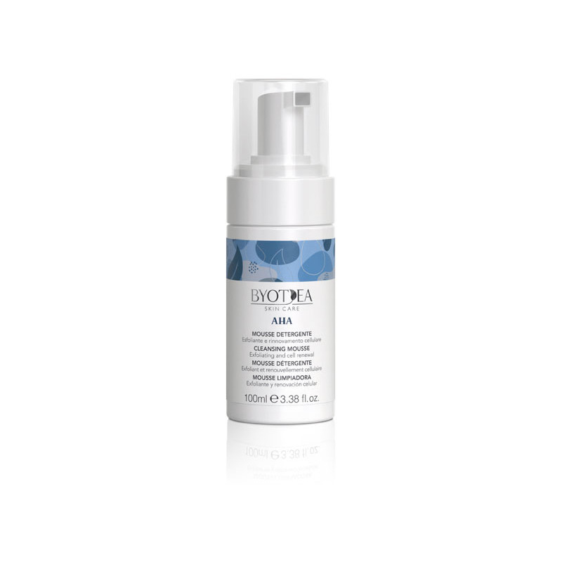 Byotea Aha Mousse Detergente Esfoliante e Rinnovo Cellulare 100 ml