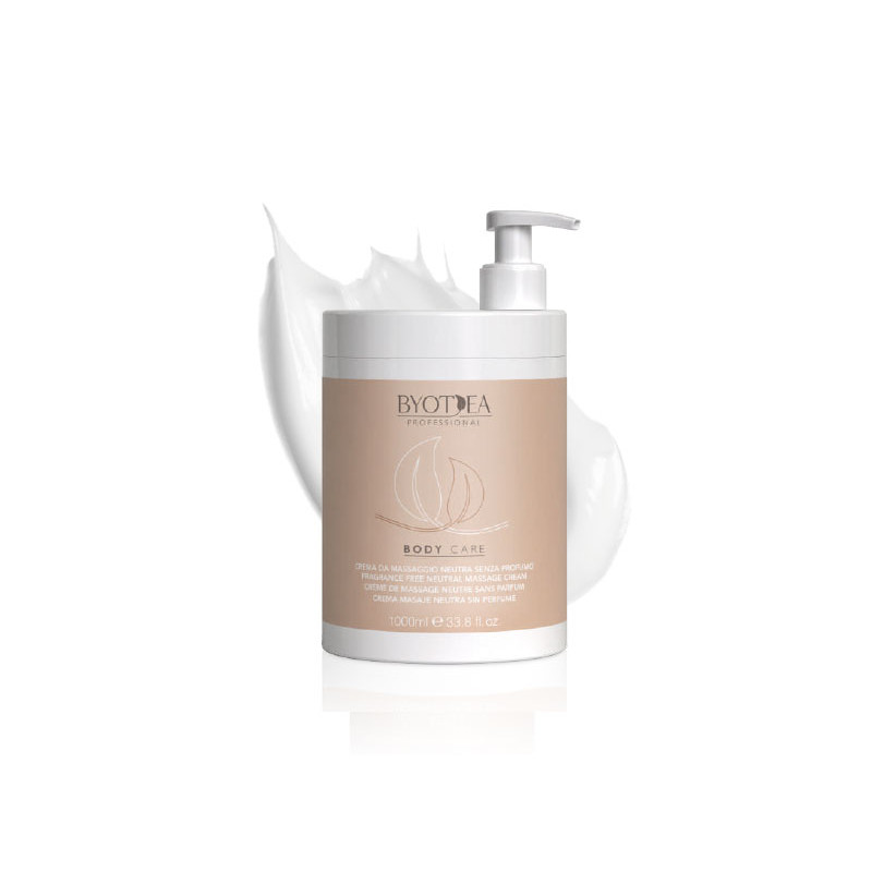 Crema Neutra per Massaggio Byotea Corpo Senza Profumo 1000ml