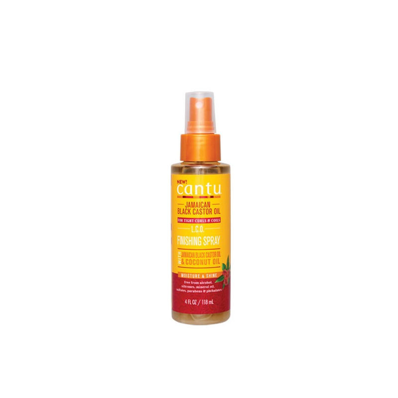 Cantu Olio di Ricino Nero Giamaicano Spray di Finitura (118ml)