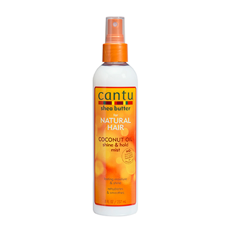 Cantu Capelli Naturali Olio di Cocco Spray Lucentezza e Tenuta (237ml)