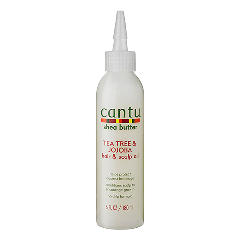 Cantu Burro di Karité Tea Tree e Jojoba Olio per Capelli e Cuoio Capelluto (180ml)