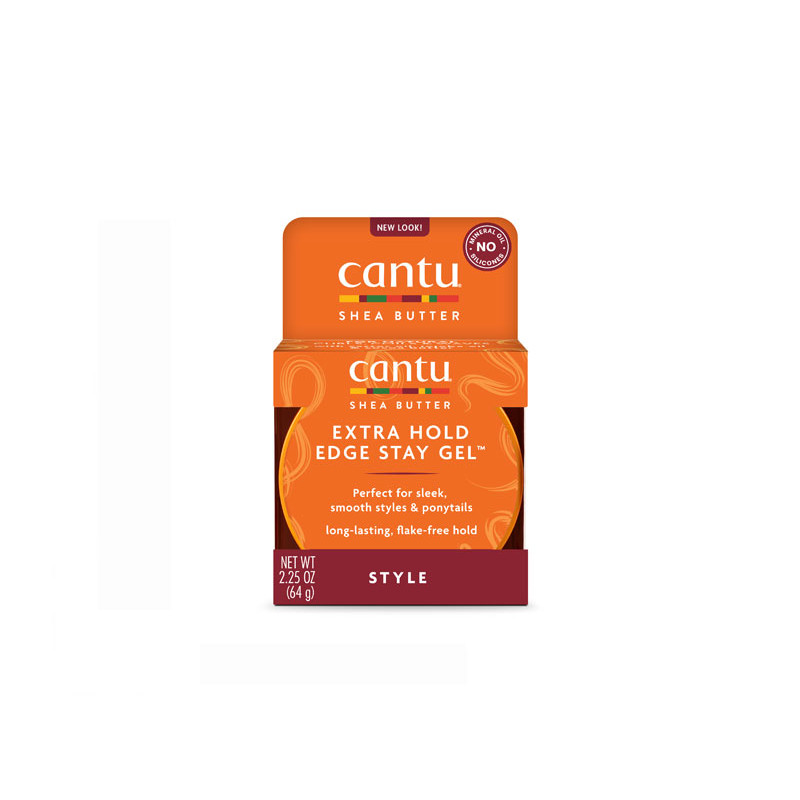 Cantu Natural Hair Gel Fissante per Contorni a Tenuta Extra (64gr)