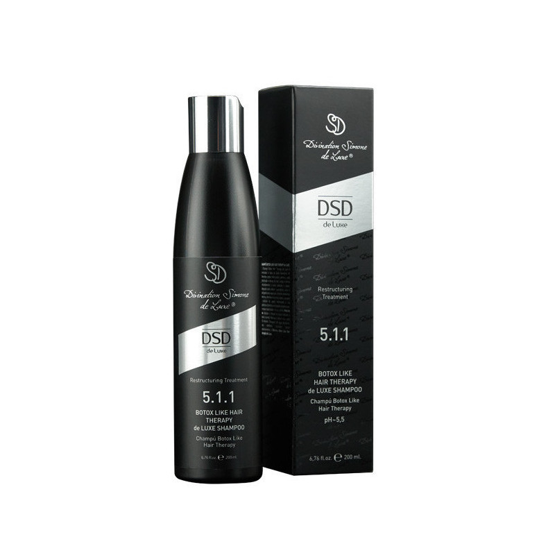 DSD de Luxe Shampoo Trattamento Ristrutturante Terapia Capelli Effetto Botox de Luxe 5.1.1