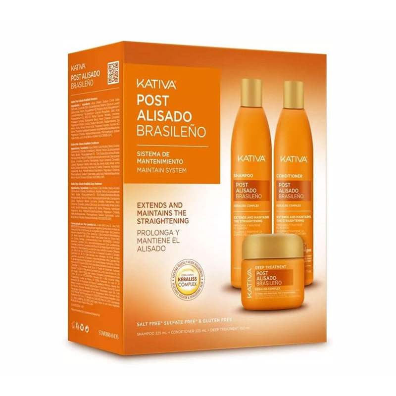 Kativa Kit Cheratina Post-Lisciatura