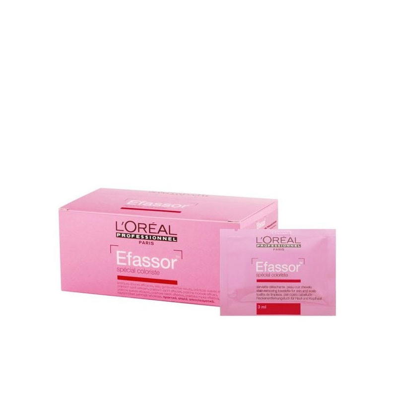 L'oreal Efassor Salviettina Detergente Pelle-Cuoio Capelluto 12x28g