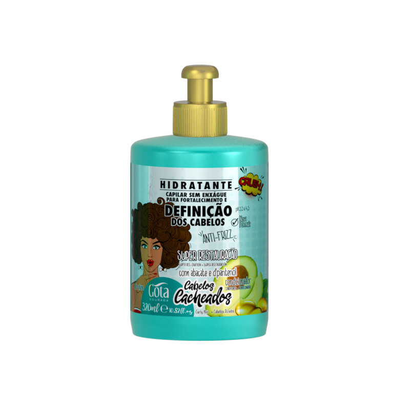 Gota Dourada Crema Rinforzante per Ricci (320ml)