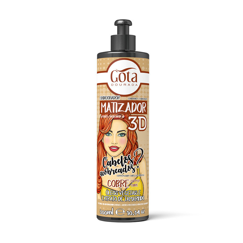 Gota Dourada 3D Opacizzante - Rame (300ml)