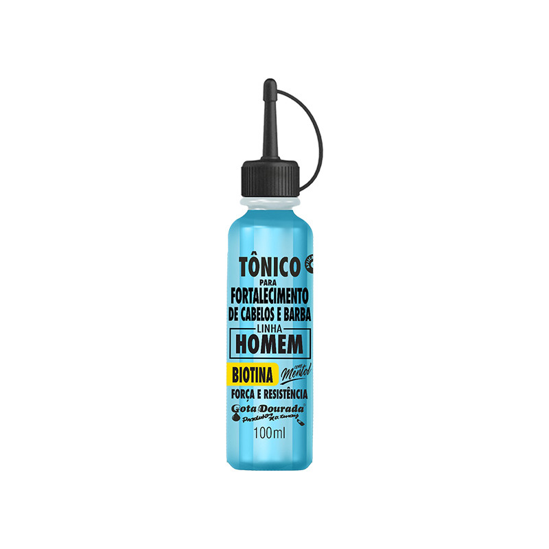 Gota Dourada Tonico Capelli e Barba Biotina (100ml)