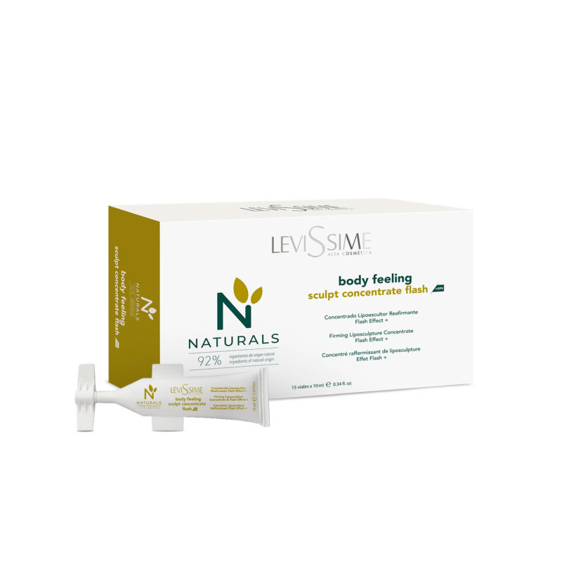 Levissime Naturals Body Feeling Concentrato Scolpente Flash 14x10m