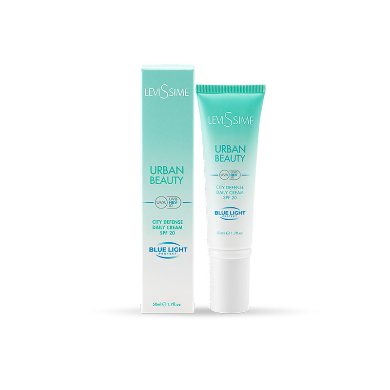 Levissime Bellezza Urbana Difesa Cittadina Crema Giorno Spf 20 Blu (50ml)
