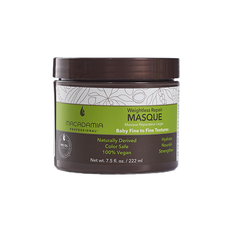 Macadamia Natural Oil Maschera Riparatrice Leggera (222ml)