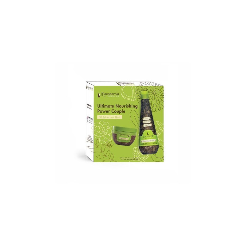 Macadamia Natural Oil Confezione Coppia di Potenza Nutriente Suprema